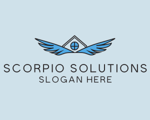 Residential Home Wings  logo design