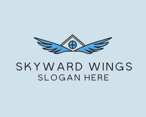 Residential Housing Wings  logo design