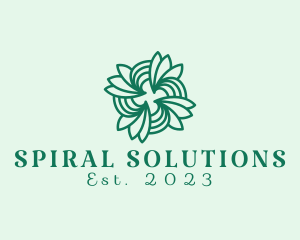 Spiral Herbal Spa logo design