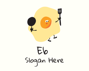 Breakfast Egg Cooking Logo