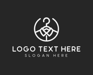 Hanger - Clothing Shirt Hanger logo design