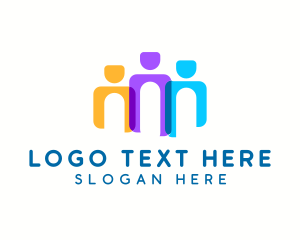 Non Profit - People Team Organization logo design