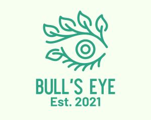 Nature Eye Eyelashes logo design