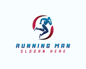 Varsity Athletic Running logo design