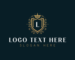 Luxury - Regal Event Shield logo design