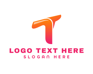 Letter T - Generic Gradient Letter T logo design