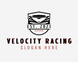 Automobile Car Racing logo design