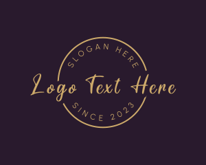 Vlog - Luxury Hotel Boutique logo design