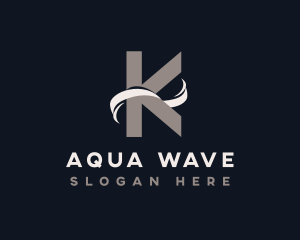 Wave Swoosh Business logo design