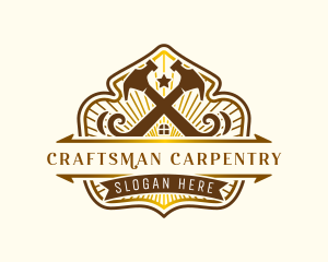 Carpenter - Hammer Carpenter Renovation logo design