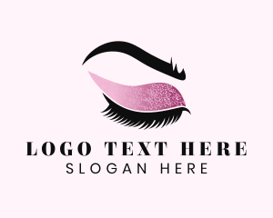 Glam Eye Makeup Logo