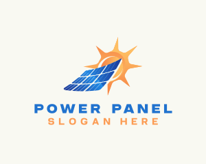 Panel - Solar Panel Energy logo design