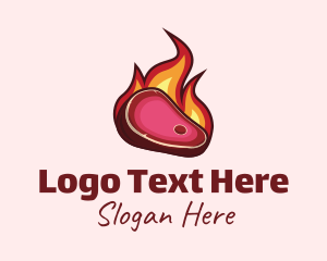 Flaming Steak Restaurant  Logo