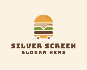 Food - Burger Food Trolley logo design