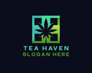 Cannabis Herbal Medicine logo design