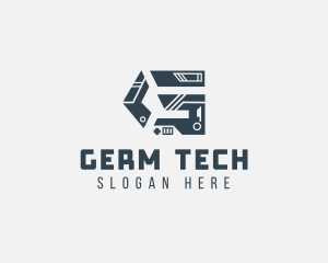 Mechanical Cyber Tech logo design