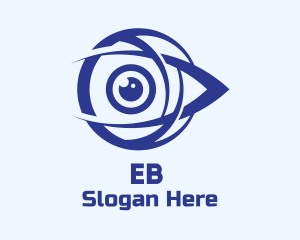 Blue Security Eye Logo