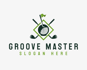 Golf Sports Tournament Logo