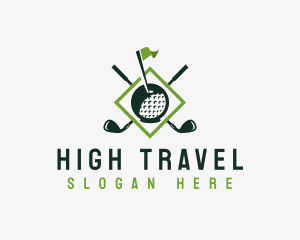 Golf Sports Tournament Logo