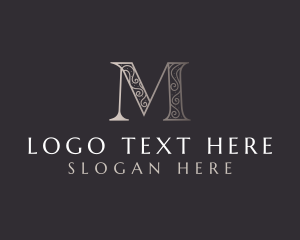 Letter M - Luxury Elegant Boutique logo design