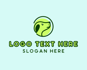 Animal Shelter - Green Dog Veterinary logo design