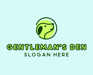 Green Dog Veterinary logo design