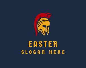 Spartan Helmet Gamer Logo