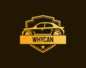 Car Care Sedan Vehicle Logo