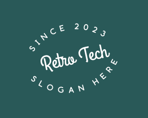 Retro Simple Business logo design