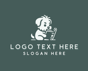 Pet Shop - Animal Shih Tzu Book logo design