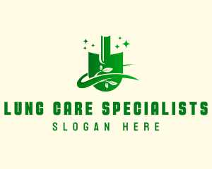 Sparkling Shovel Gardening logo design