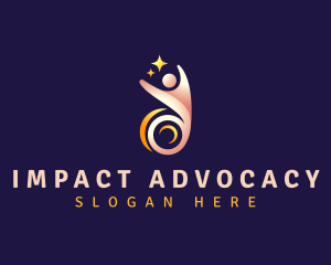 Advocacy - Disability Wheelchair Foundation logo design
