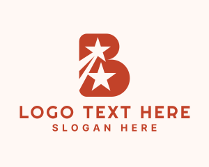 Multimedia - Star Business Letter B logo design