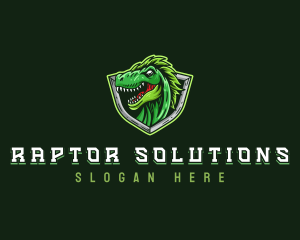 Dinosaur Raptor Beast logo design