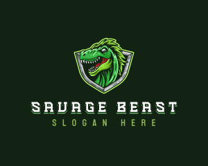 Dinosaur Raptor Beast logo design