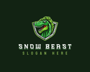 Dinosaur Raptor Beast logo design