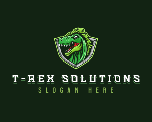 Tyrannosaurus - Dinosaur Raptor Beast logo design