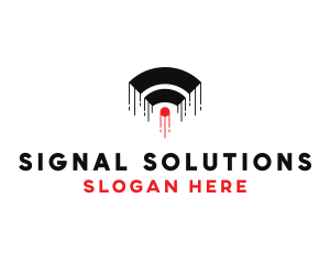 Signal - Wifi Signal Connection logo design