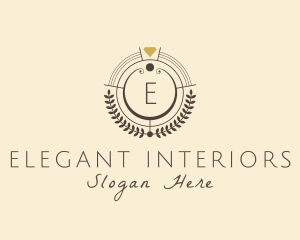 Jewelry Accessory Wreath Boutique  logo design