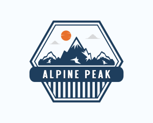 Alpine - Alpine Mountain Adventure logo design