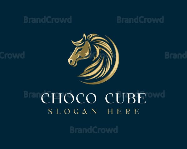 Luxury Equestrian Horse Logo