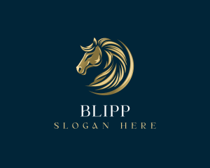 Luxury Equestrian Horse Logo