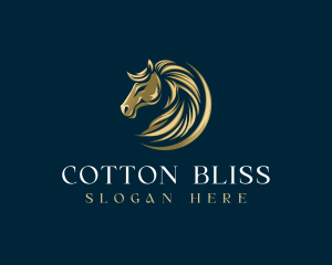 Luxury Equestrian Horse logo design