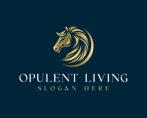 Luxury - Luxury Equestrian Horse logo design