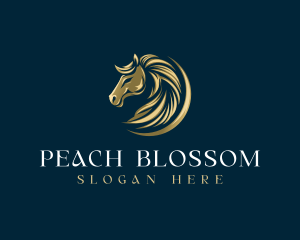 Luxury Equestrian Horse logo design