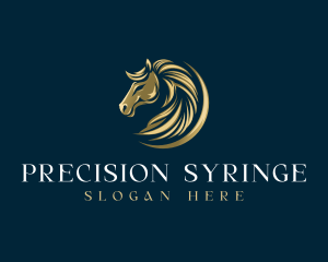 Luxury Equestrian Horse logo design