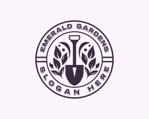 Garden Shovel Landscaping logo design