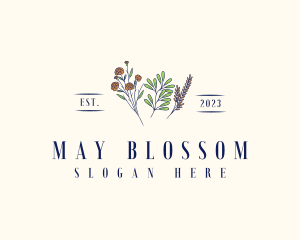 Herbal Flower Garden logo design