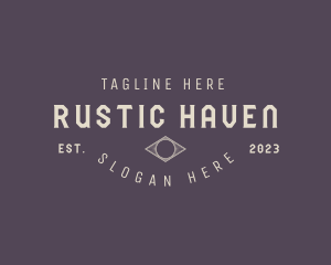 Rustic Restaurant Bar logo design