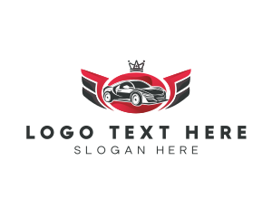 Transport - Supercar Wings Racing logo design